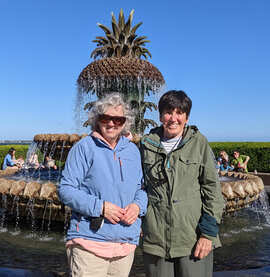 Laura and Anita in SC